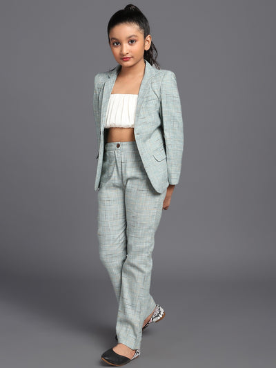 Blue Blazer With Pant