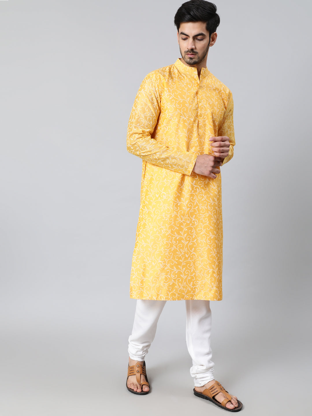 Yellow Long Kurta