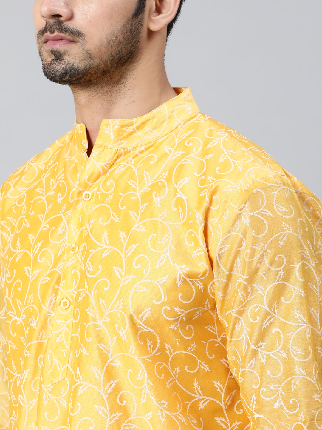 Yellow Long Kurta