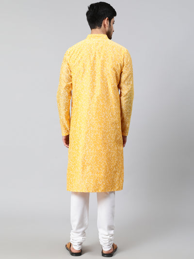 Yellow Long Kurta