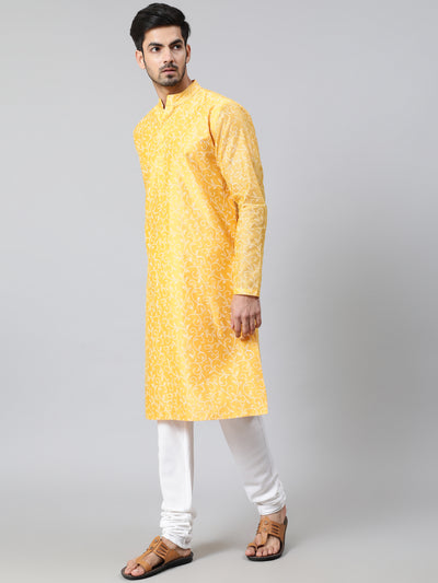 Yellow Long Kurta